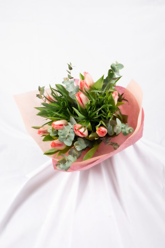 Fresh Colorfull Tulip Bouquet