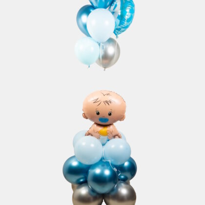 Baby Boy Balloon Arrangement